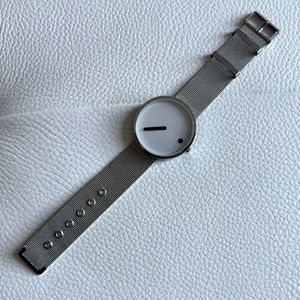 Stainless Steel Watch Women  Silver Tone